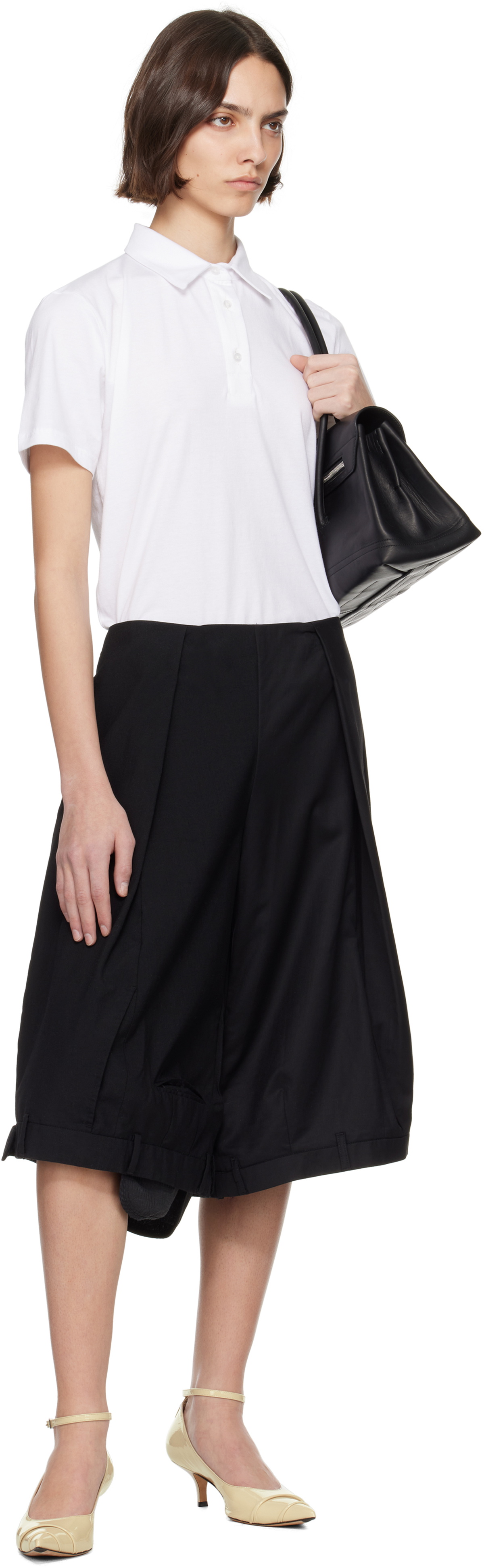 HODAKOVA Upside Down Wide Trouser Shorts