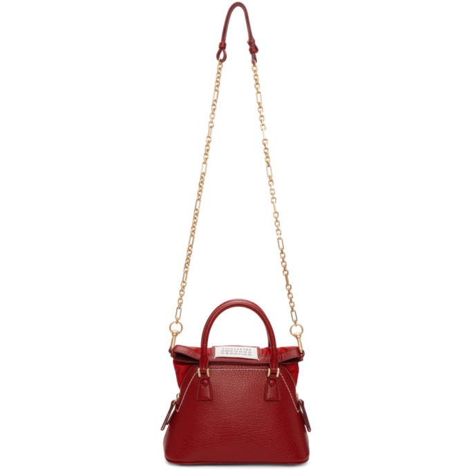 Maison Margiela Red Small 5AC Bag Maison Margiela