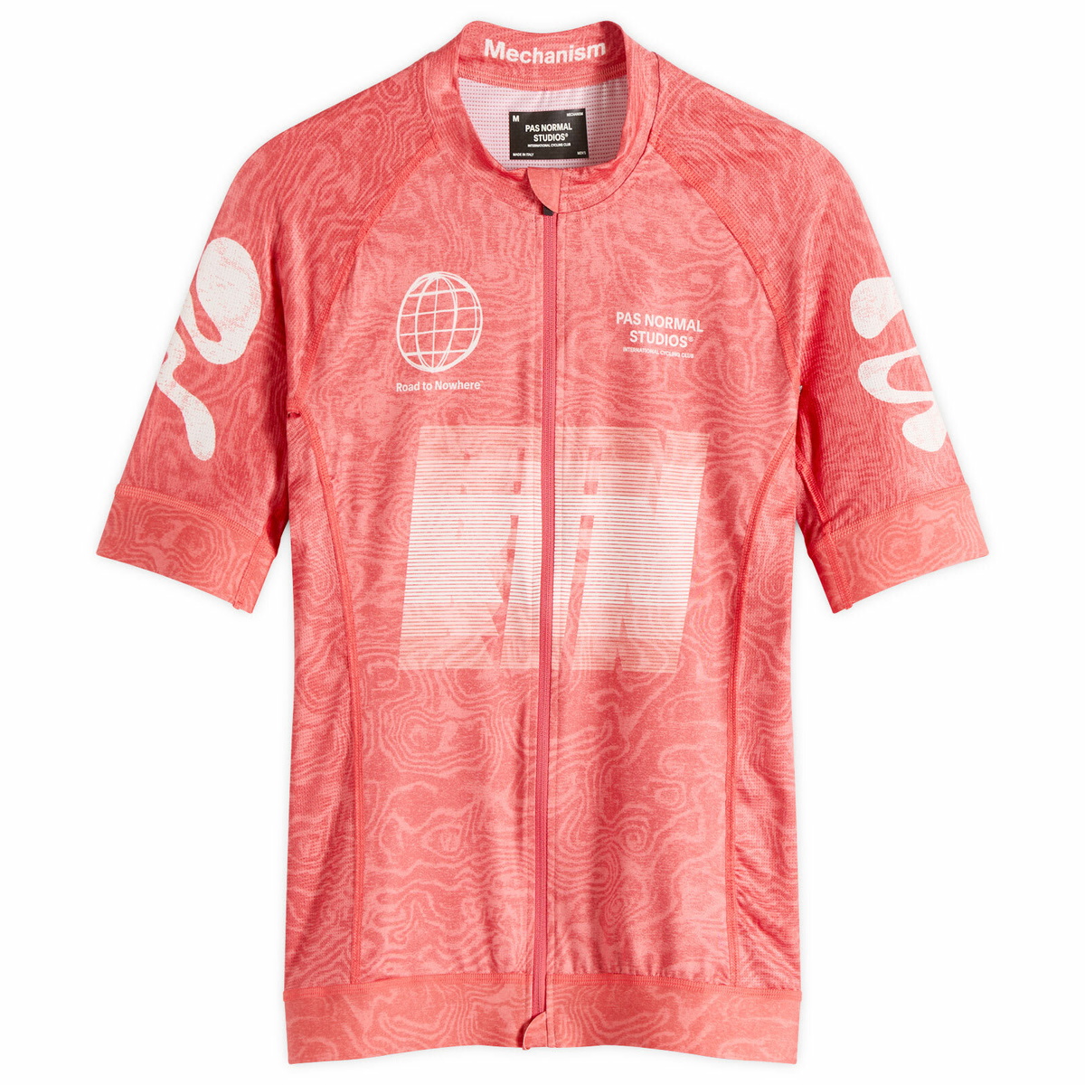 Pas Normal Studios Men's Mechanism RTN Logo Jersey in Aop Rtn Classic Red