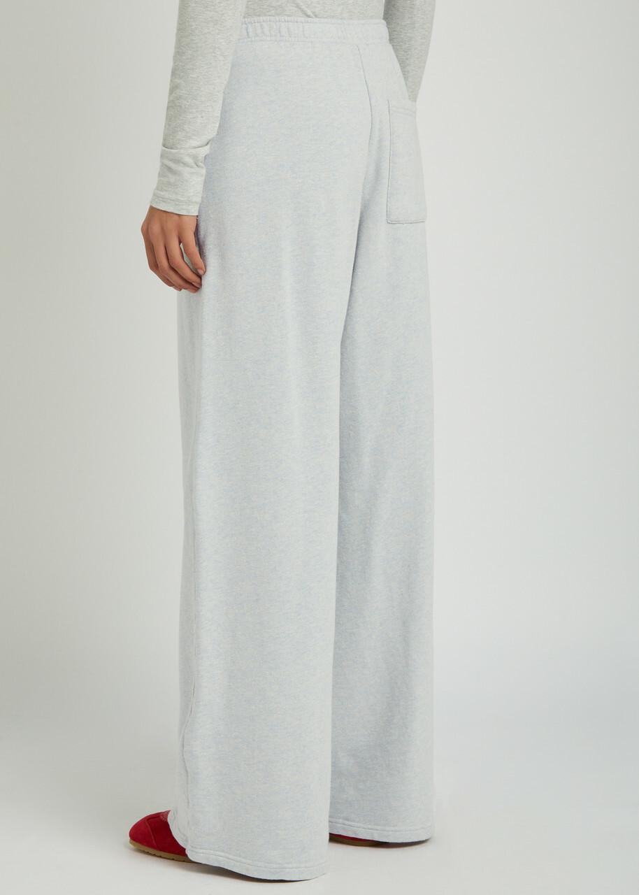 American Vintage Dantown Cotton Sweatpants Light Blue