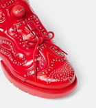 Noir Kei Ninomiya x Reebok studded brogue sneakers