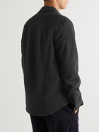 Faherty - Recycled Fleece Shirt Jacket - Black