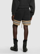 RHUDE - Logo Embroidered Cotton Shorts