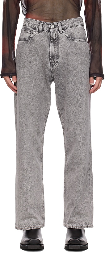 Photo: Our Legacy Gray Third Cut Jeans