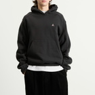 ROA Men's Logo 490Gsm Hoodie in Washed Black