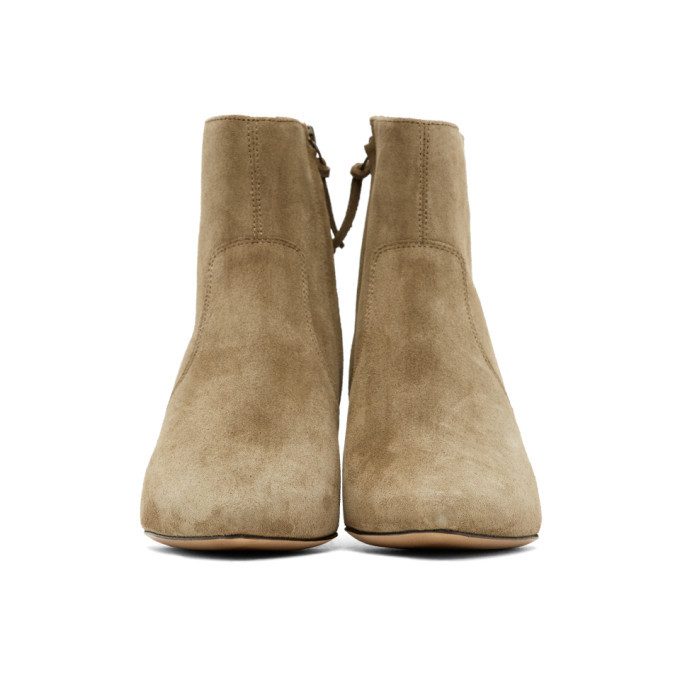 Isabel Marant Beige Derst Boots Isabel Marant