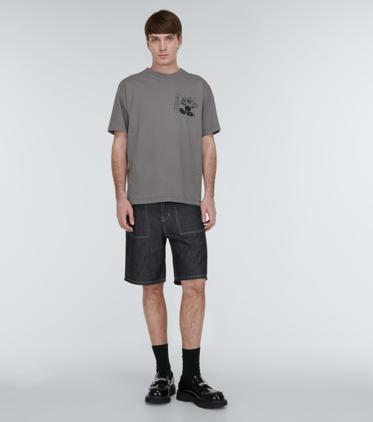 Kenzo Shorts Monogram Logo Laser main image 0