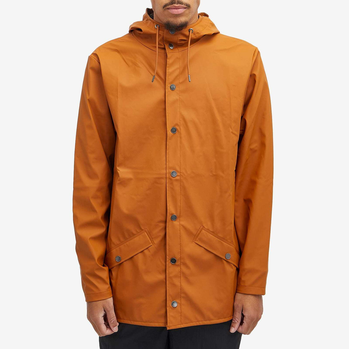 Rains Men's Classic Jacket in Rust