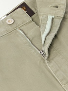 LOEWE - Paula's Ibiza Barrel-Leg Cotton-Twill Trousers - Green