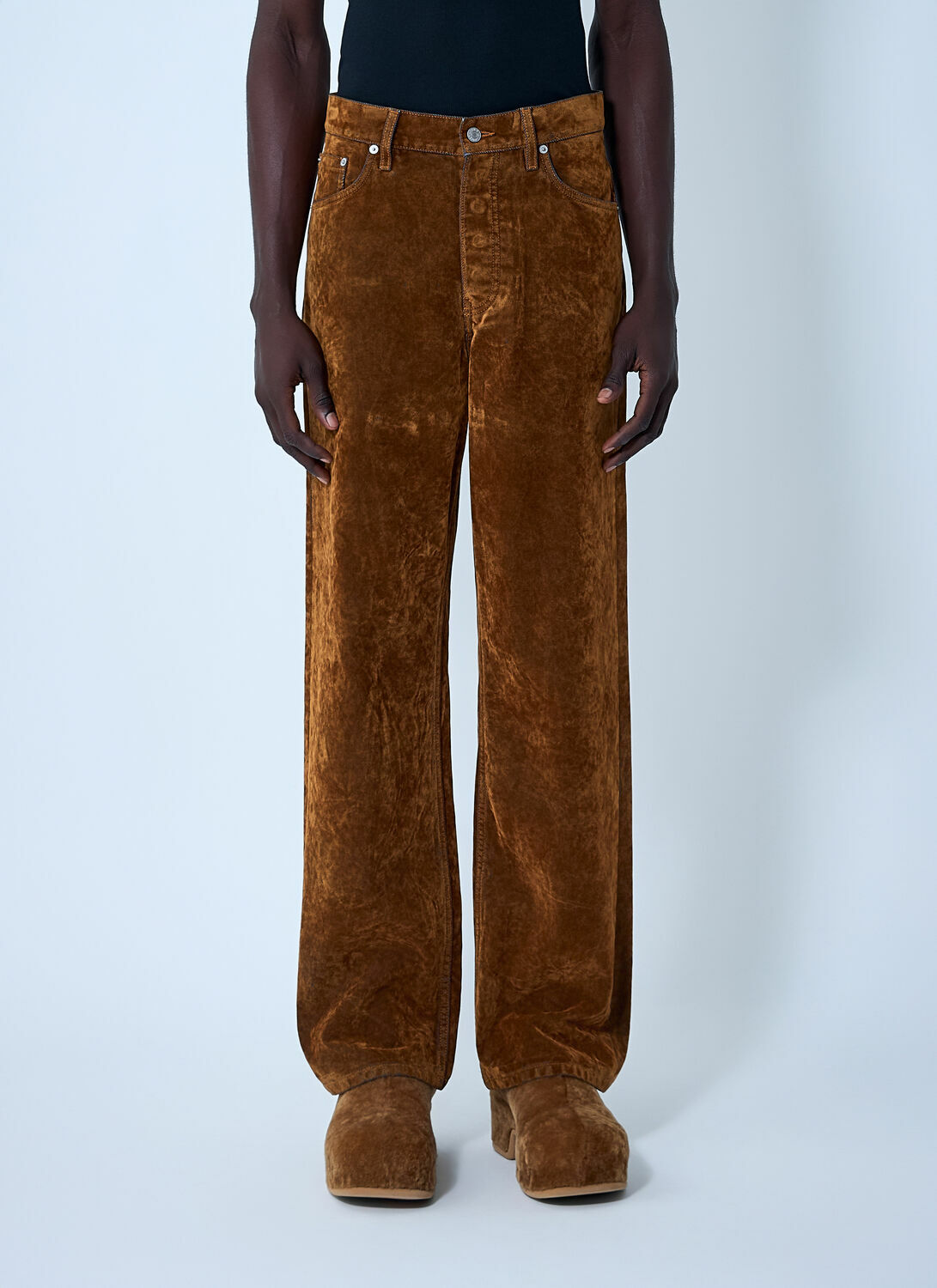 Dries Van Noten Velvet Jeans Dries Van Noten