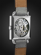 NOMOS Glashütte - Tetra Grenadine Hand-Wound 29.5mm Stainless Steel and Leather Watch, Ref. No. 494
