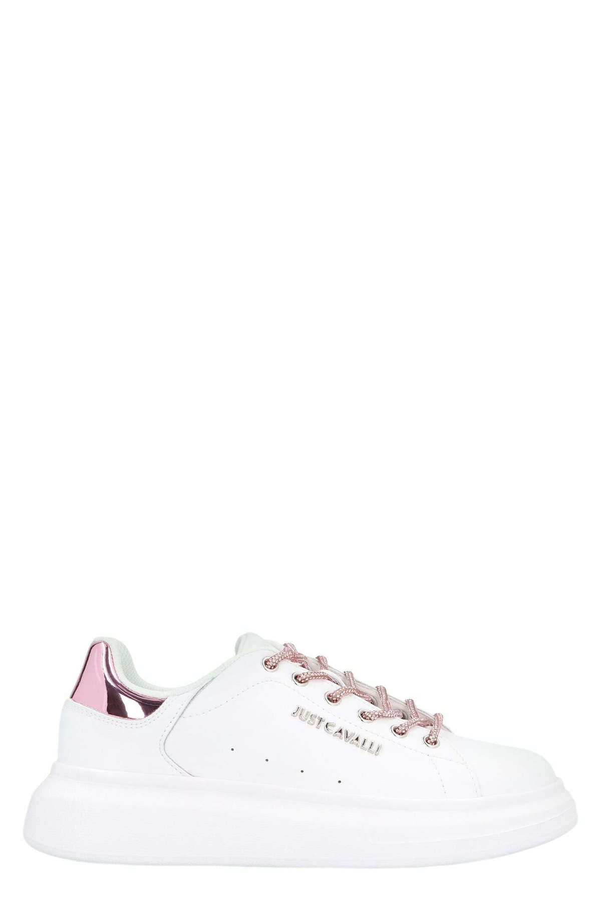 Just Cavalli Leather Low-top Sneakers