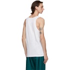 Nike Two-Pack White Cotton Everyday Tank Tops