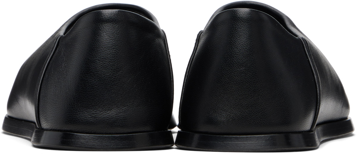 Fear of God Black Slip On Loafers