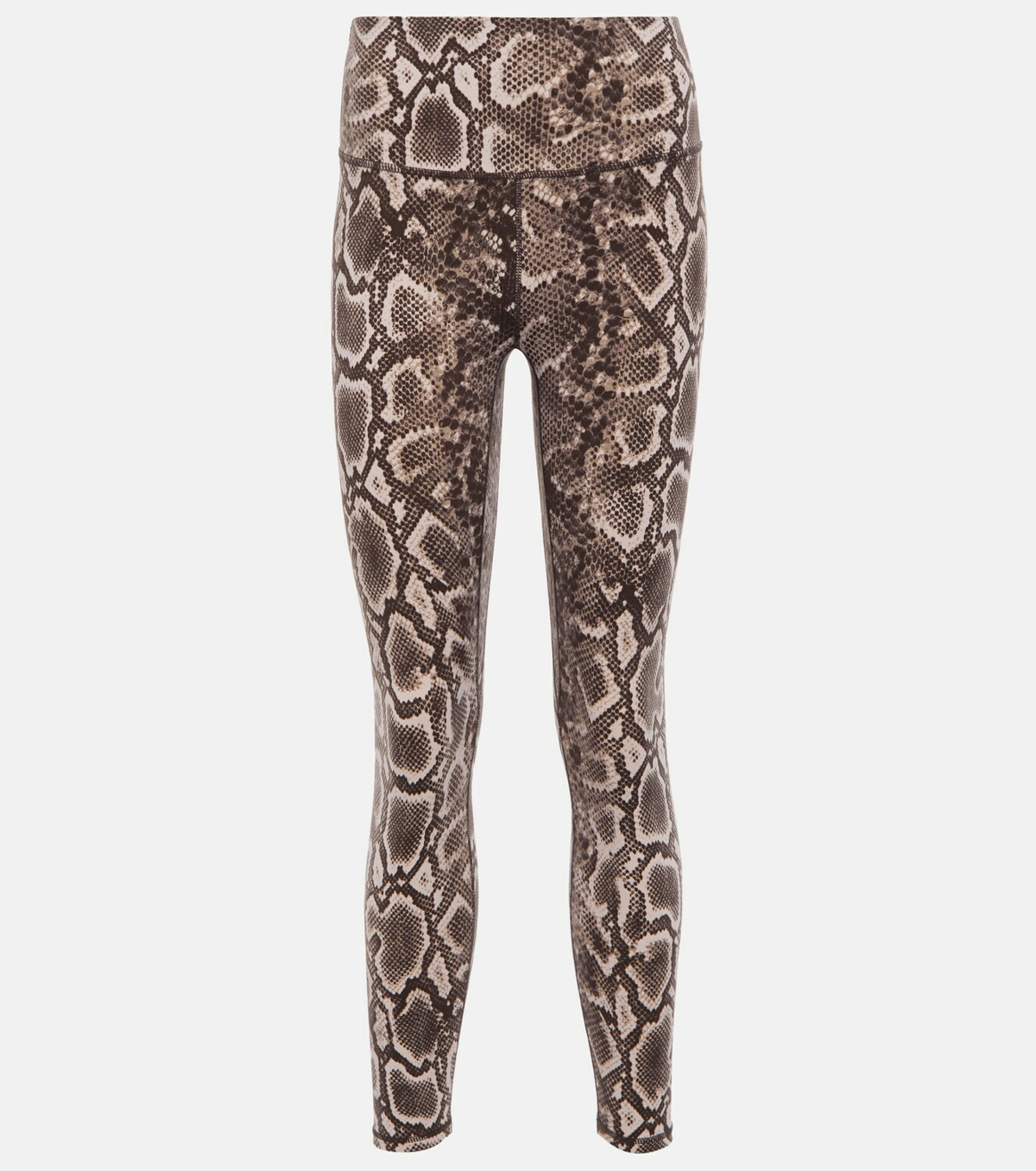 Varley - Let's Go High snake-print leggings Varley