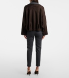 Brunello Cucinelli Cotton-blend slim pants