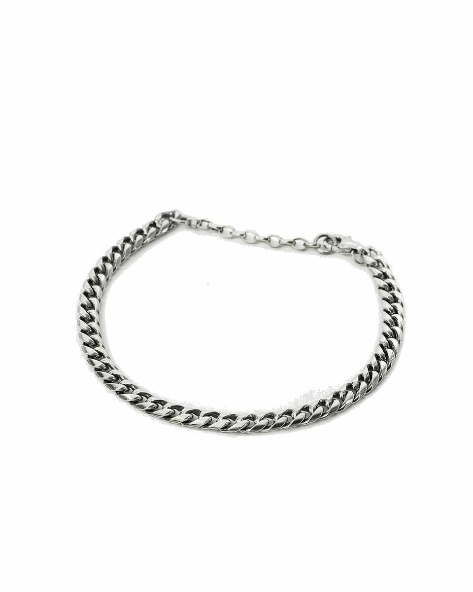 Photo: Serge De Nimes Silver Scale Bracelet Silver - Mens - Jewellery