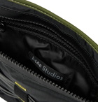 Acne Studios - Rubber and Webbing-Trimmed Nylon-Ripstop Belt Bag - Men - Black