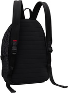 Hugo Black Logo Patch Backpack