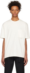 Solid Homme Off-White Crewneck T-Shirt