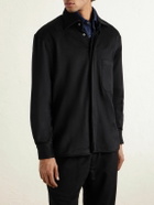 Saman Amel - Cashmere Shirt Jacket - Black