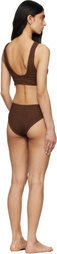 Hunza G Brown Angel Bikini