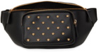 Versace Black Medusa Stud Belt Bag