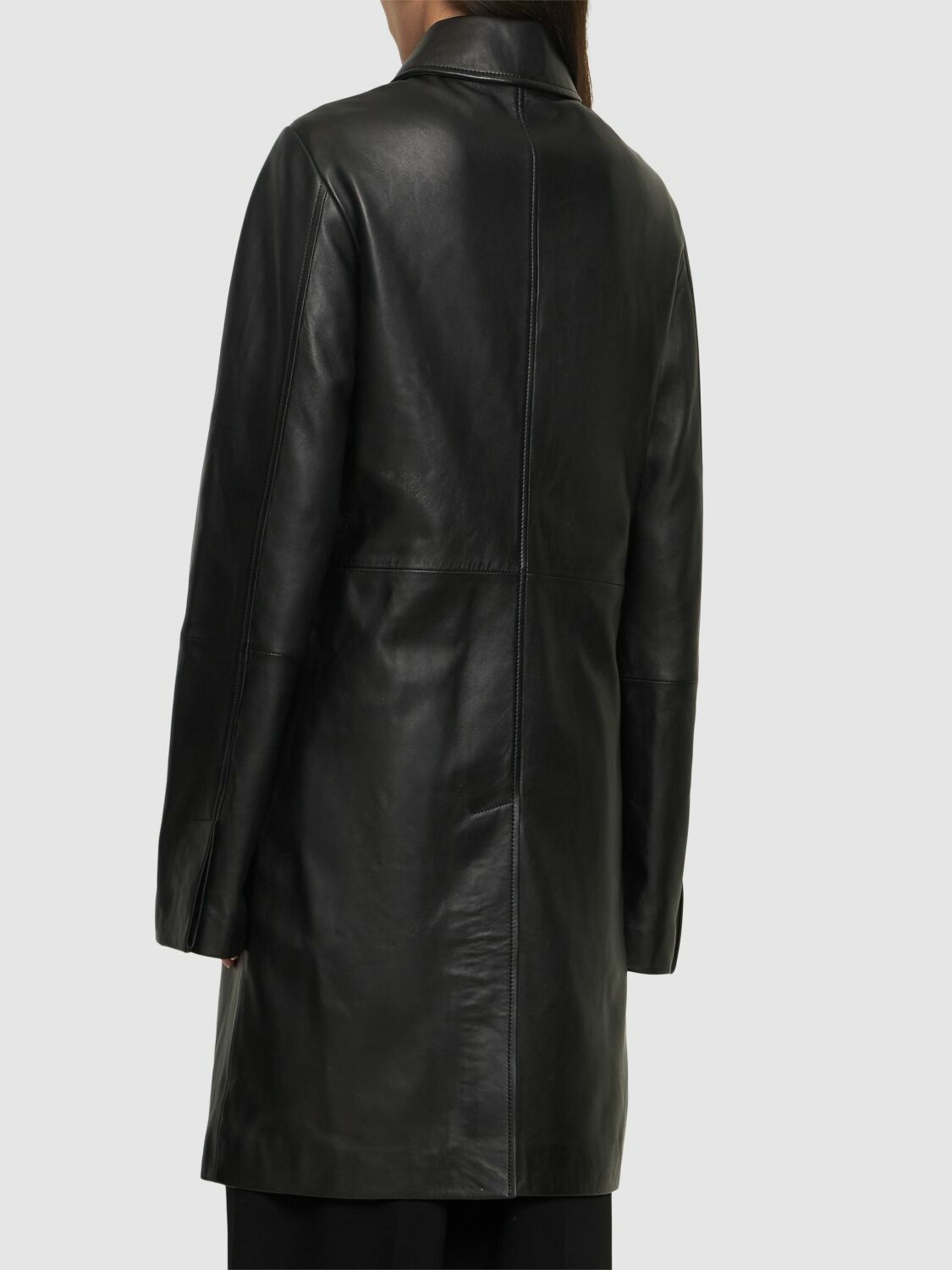 コート Loulou Studio Coats Loulou Studio Long Coat Black