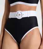Heidi Klein Pampelonne belted bikini bottoms
