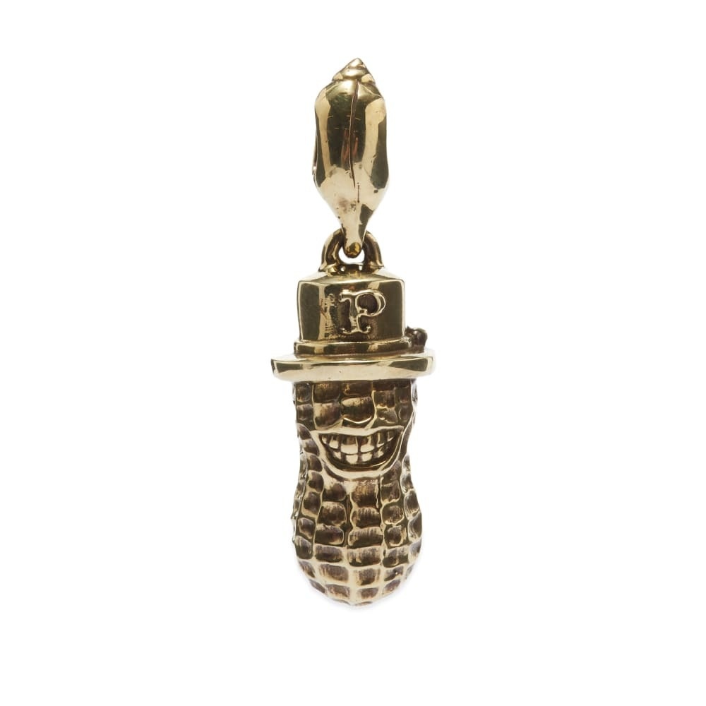 Photo: Peanuts & Co Men's Large Pendant Keychain in Brass
