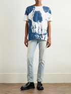 McQueen - Slim-Fit Distressed Jeans - Blue