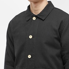 Armor-Lux Men's Fisherman Chore Jacket in Black