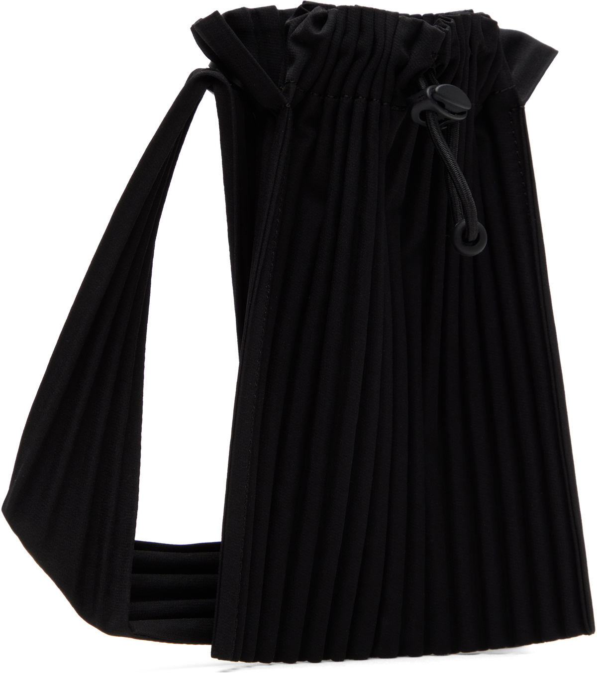 HOMME PLISSE ISSEY MIYAKE 巾着 ポーチ バッグ HOMME PLISSÉ ISSEY MIYAKE Black Pocket Bag Homme Plisse