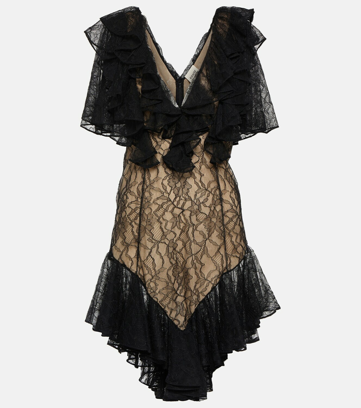 Khaite Eyona Chantilly lace minidress Khaite