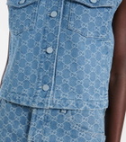 Gucci GG denim vest