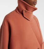 Chloé Oversized wool-blend peacoat