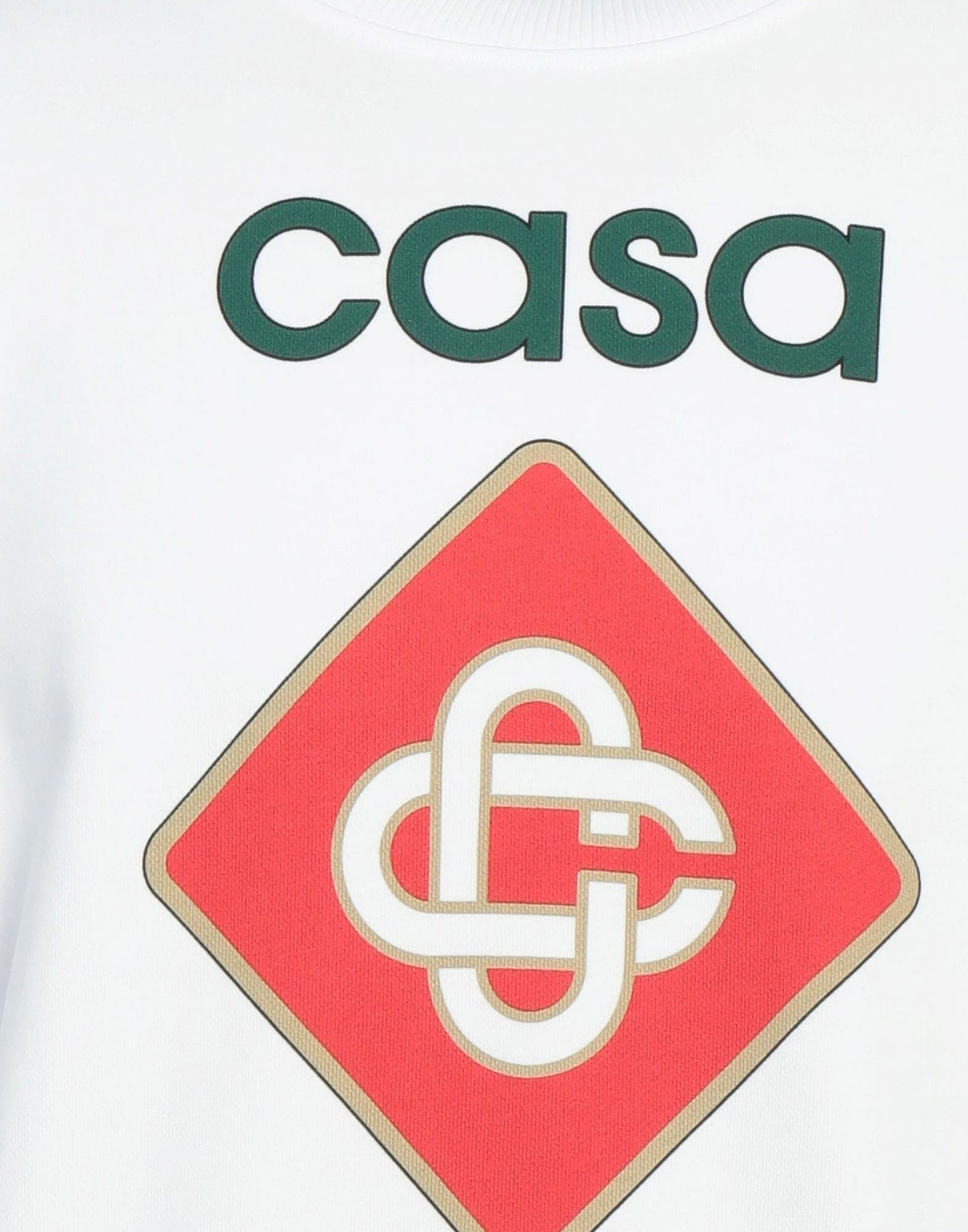 Casablanca Mens Sweatshirt in White