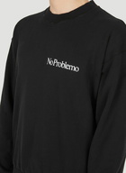 Mini Problemo Sweatshirt in Black