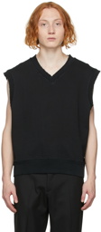 Han Kjobenhavn Black Distressed Vest