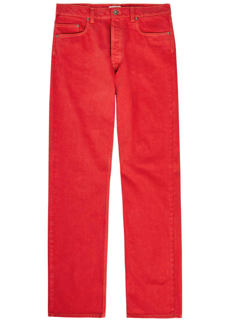 Versace Straight-leg Jeans Red