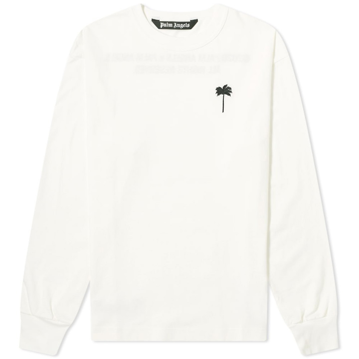 Photo: Palm by Palm Angels Long Sleeve Palm Logo Tee