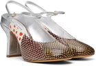 Dries Van Noten Multicolor Patchwork Heels