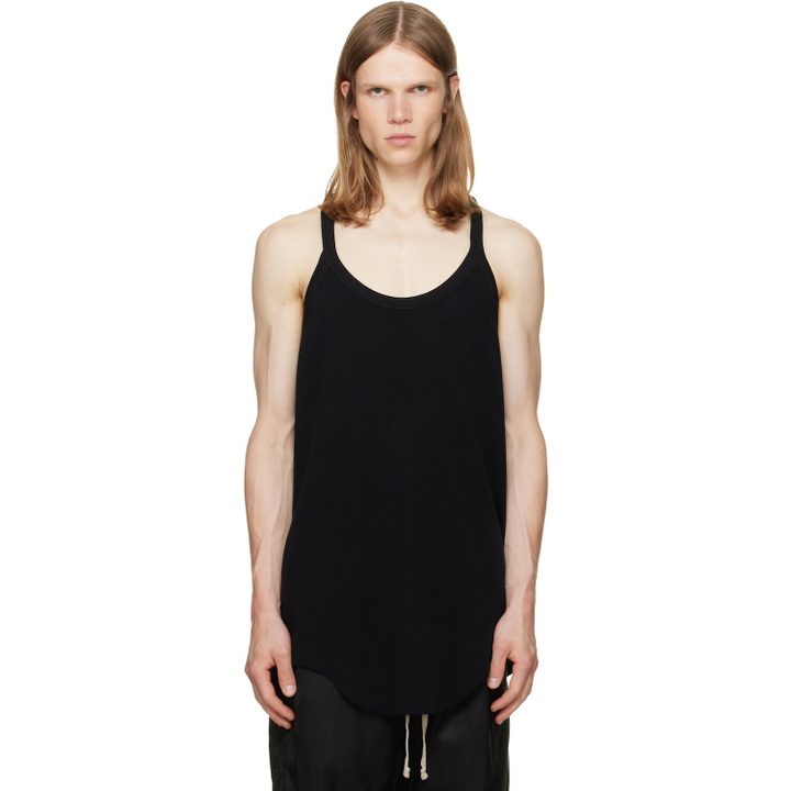 Photo: Rick Owens Black Tower Pony T Tank Top