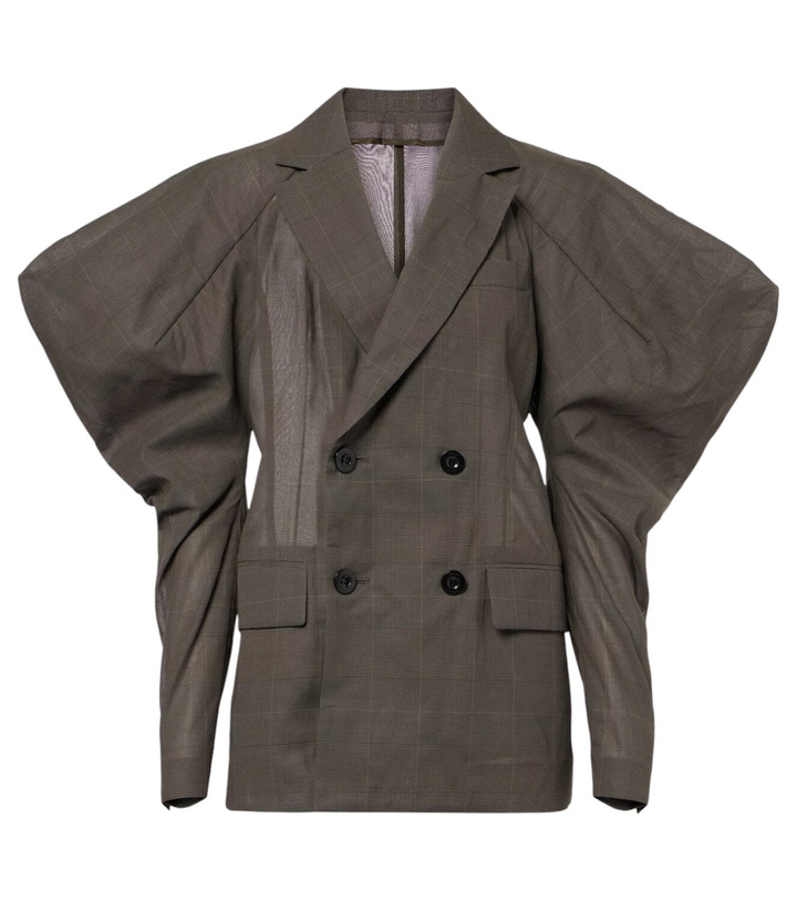Photo: Sacai Cotton voile blazer