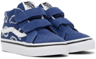 Vans Baby Blue Sk8-Mid Reissue Sneakers