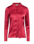 Manila Grace Womens Shirt in Red