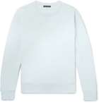 Acne Studios - Fairview Fleece-Back Cotton-Jersey Sweatshirt - Sky blue