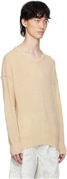 LEMAIRE Beige Light Sweater
