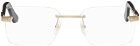 Cartier Gold Santos Glasses