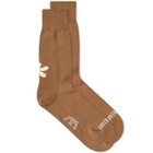 Rostersox De La By X Sock in Brown